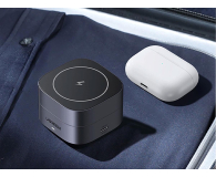 UGREEN Ładowarka indukcyjna Qi 2w1 W256  iPhone AirPods 20W kabel - 1489191 - zdjęcie 2